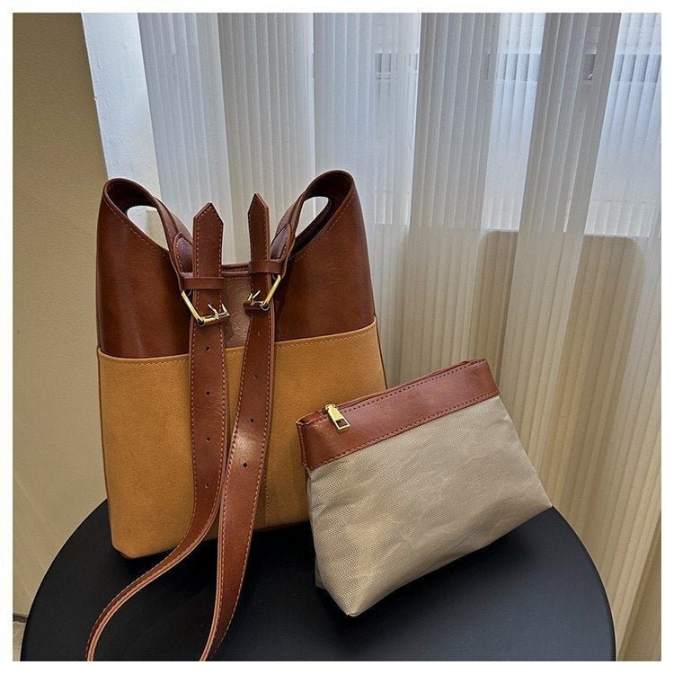 Retro Tote Bag Underarm Bag Women - Zambeel