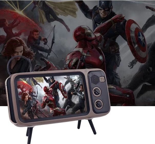 Retro TV Mini Portable Audio - Zambeel