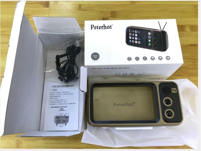 Retro TV Mini Portable Audio - Zambeel