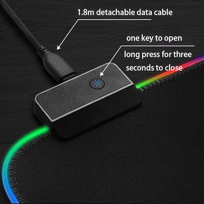 RGB Gaming Mouse Mat - Zambeel