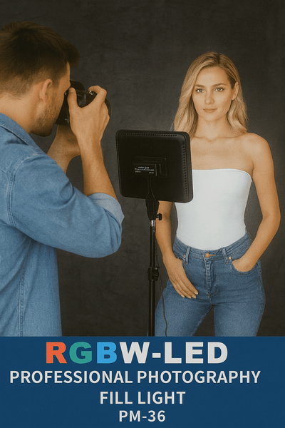 RGBW - LED Professional Photography Fill Light © - Zambeel