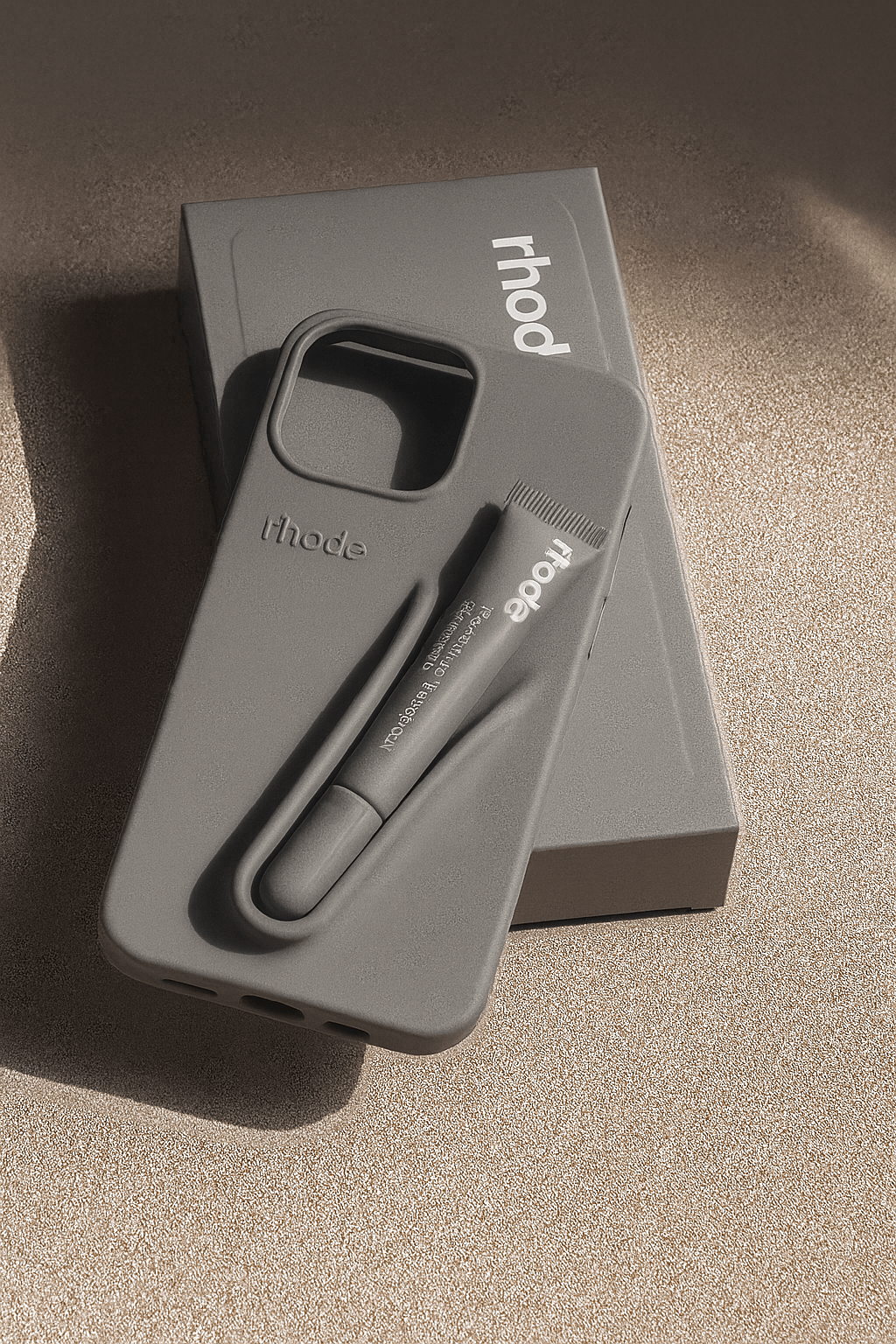 Rhode Lip Gloss Holder iPhone Case - Zambeel