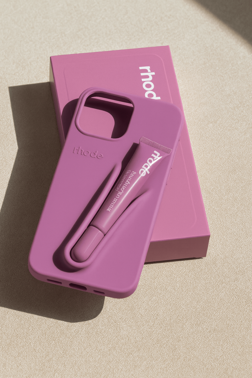 Rhode Lip Gloss Holder iPhone Case - Zambeel