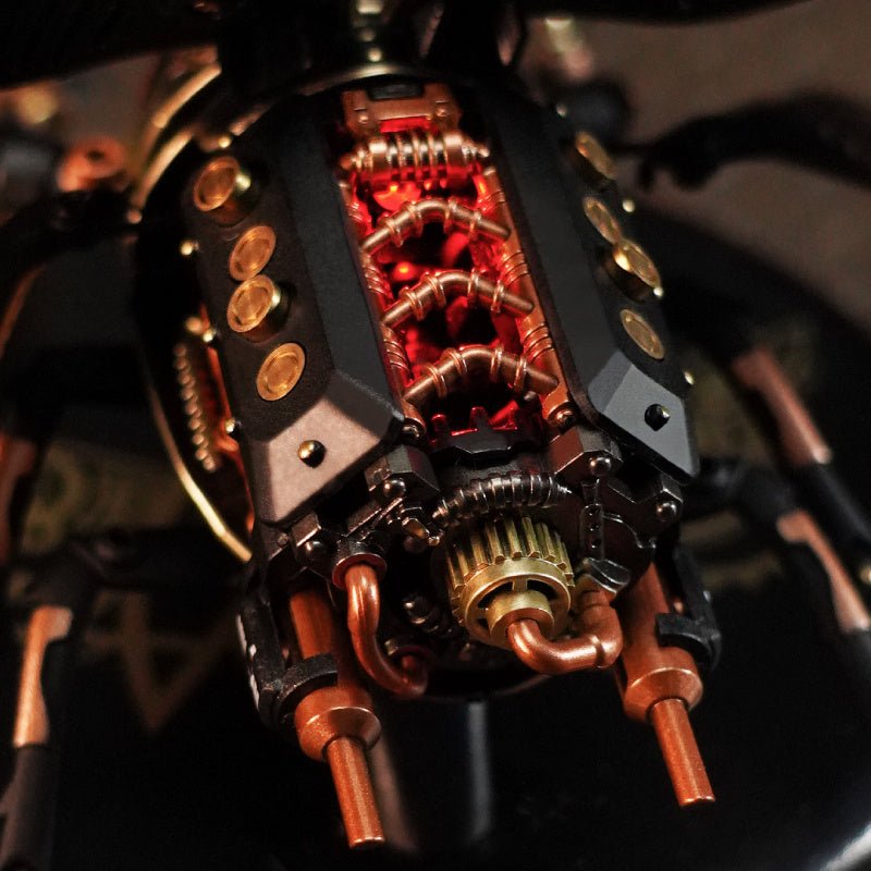 Robotime Rokr Metal 3D Puzzles Games Rhinoceros Beetle Punk Style Gift For Birthday Easy Assembly Mechanical Design Toys - MI01 - Zambeel