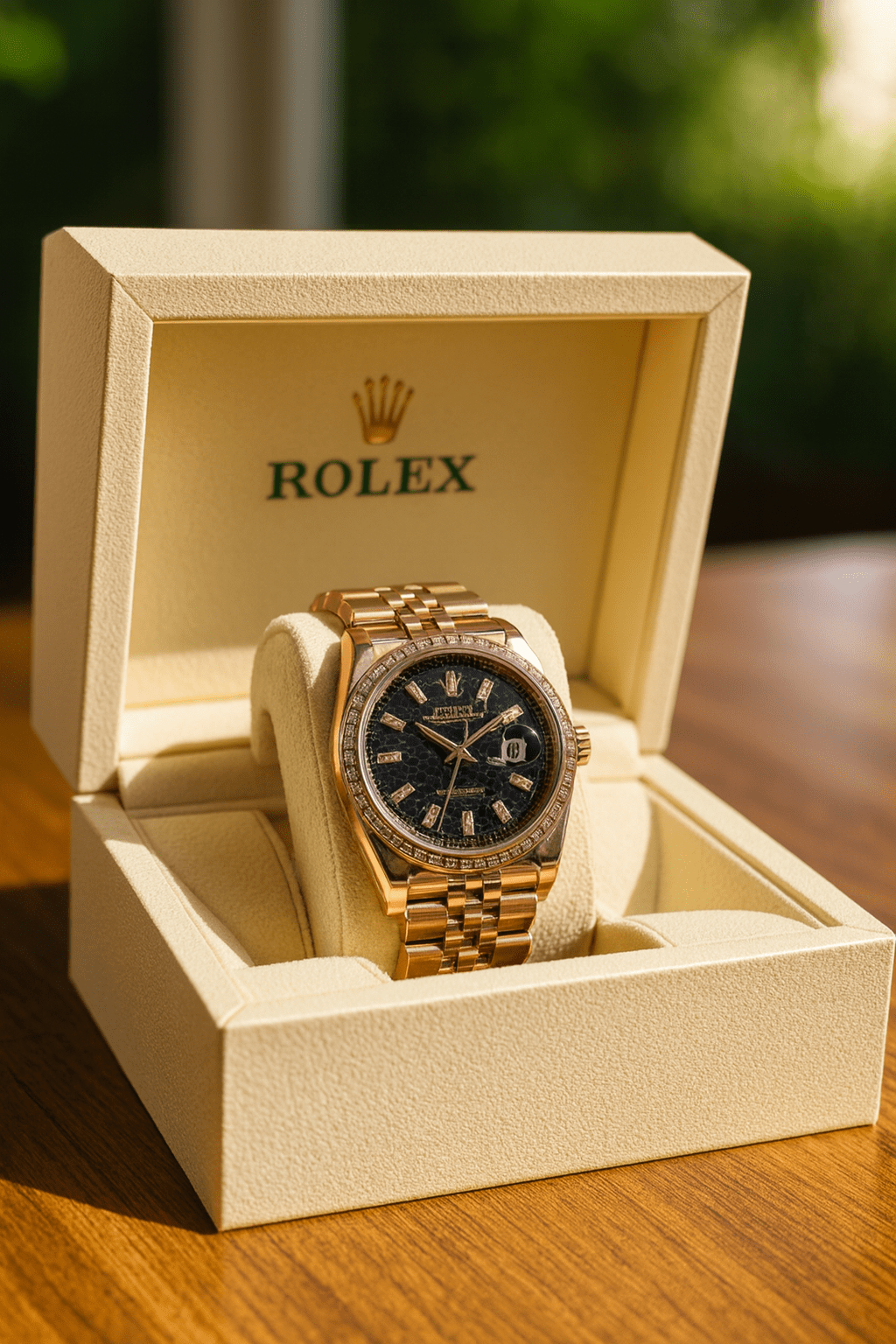 Rolex Datejust 41 - Mosaic Dial Automatic Watch (A+) - Zambeel
