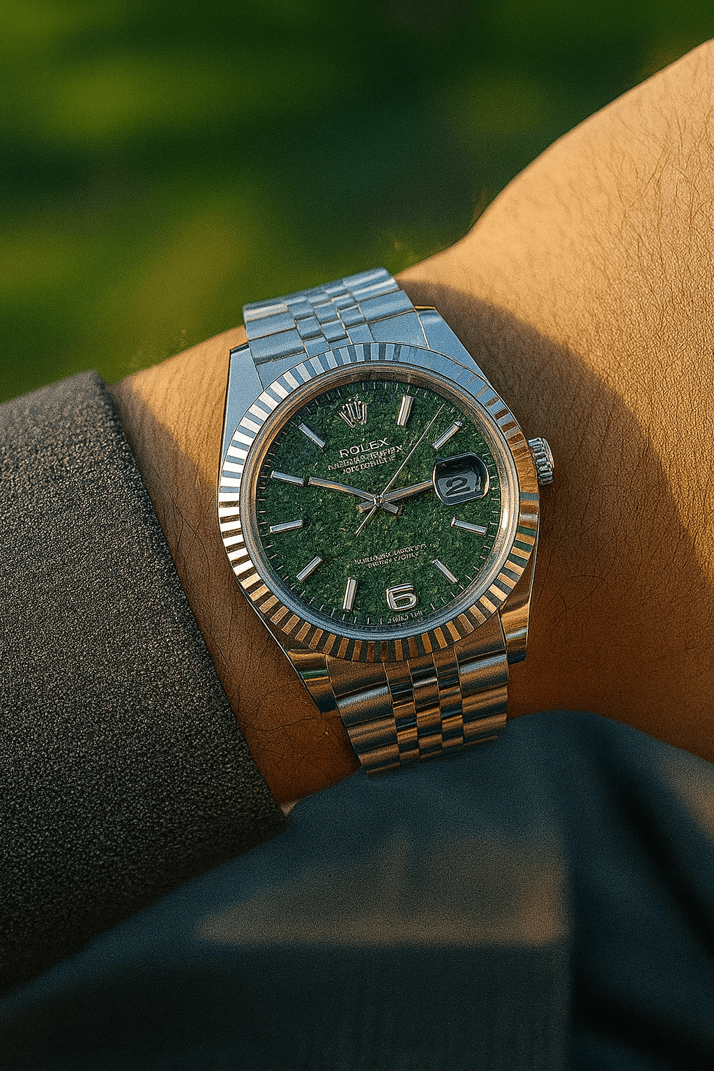 Rolex Datejust 41 - Mosaic Dial Automatic Watch (A+) - Zambeel