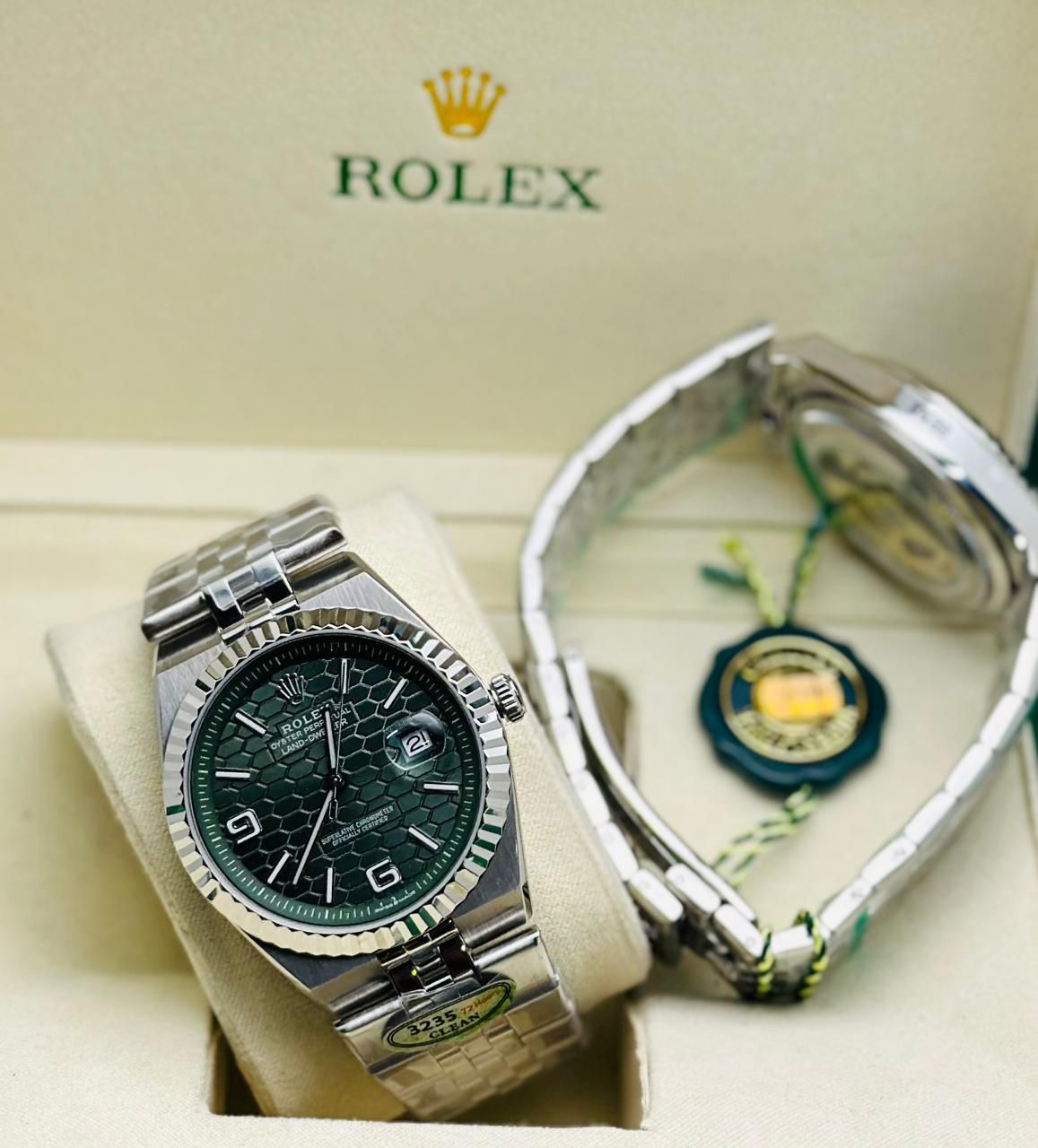 Rolex Datejust 41 - Mosaic Dial Automatic Watch (A+) - Zambeel