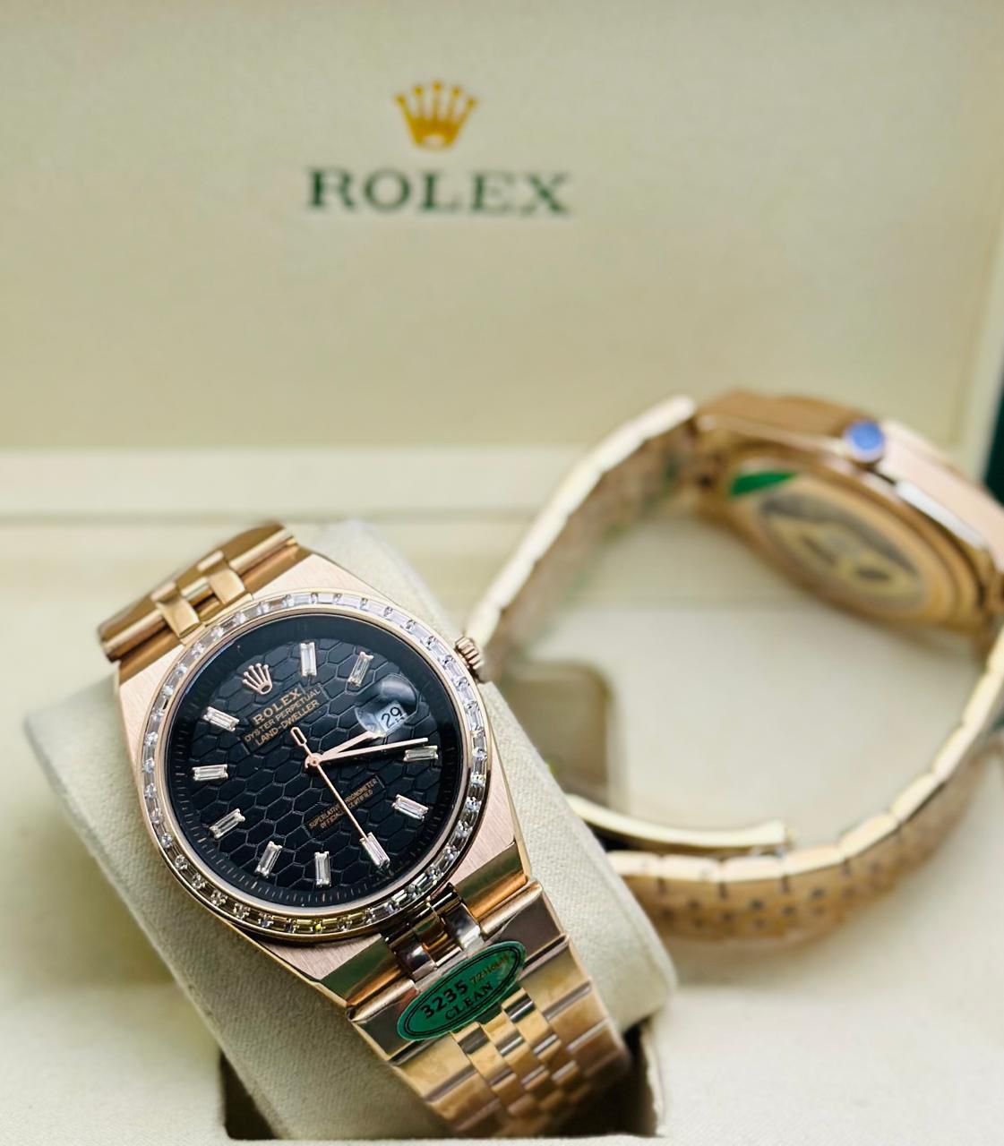 Rolex Datejust 41 - Mosaic Dial Automatic Watch (A+) - Zambeel