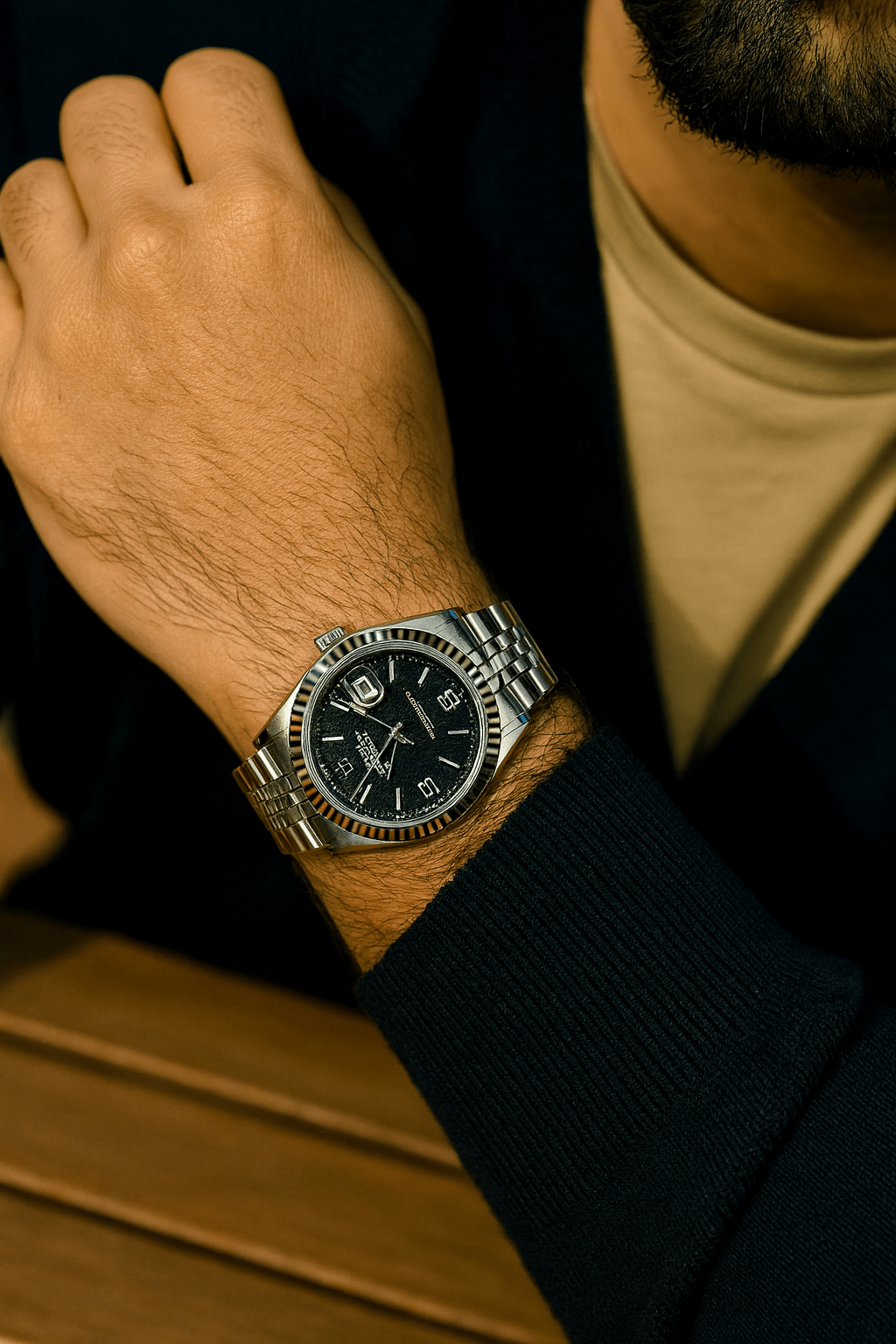 Rolex Datejust 41 - Mosaic Dial Automatic Watch (A+) - Zambeel