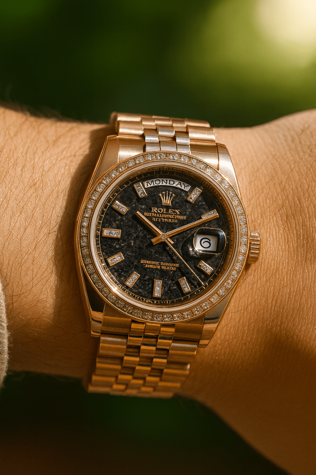 Rolex Datejust 41 - Mosaic Dial Automatic Watch (A+) - Zambeel