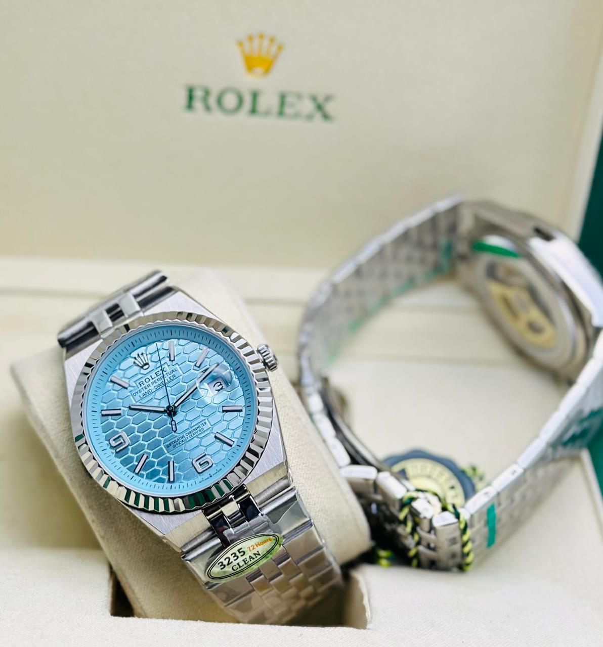 Rolex Datejust 41 - Mosaic Dial Automatic Watch (A+) - Zambeel