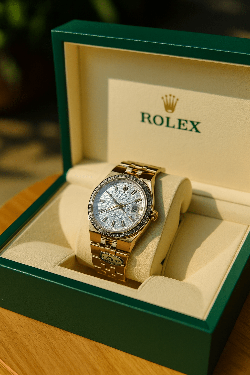 Rolex Datejust 41 - Mosaic Dial Automatic Watch (A+) - Zambeel