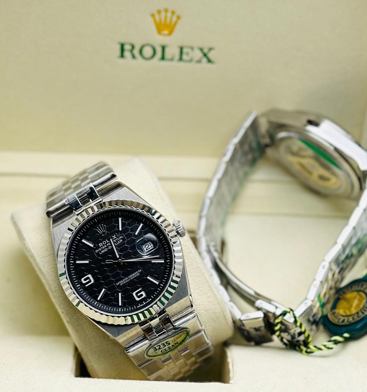 Rolex Datejust 41 - Mosaic Dial Automatic Watch (A+) - Zambeel
