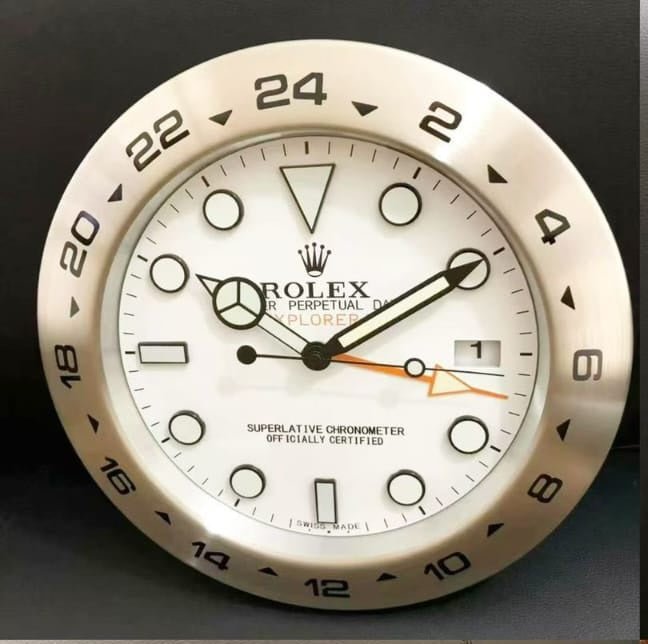 Rolex - Style Explorer Wall Clock © - Zambeel