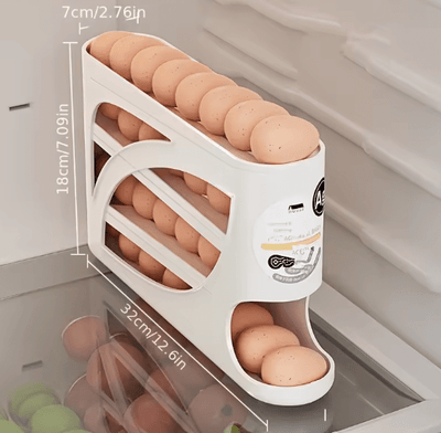 Rolling Egg Dispenser Rack - Zambeel