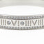 Roman Elegance Silver Bangle - Zambeel