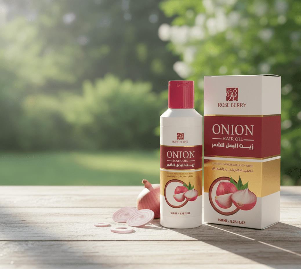 Rose Berry - Onion Hair Oil (Original) - Zambeel