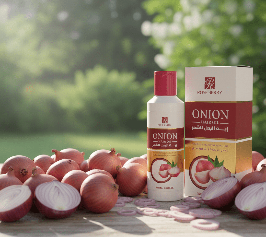 Rose Berry - Onion Hair Oil (Original) - Zambeel