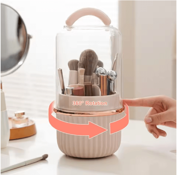 Rotating Brush Storage Bin - Zambeel