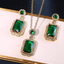 Royal Gemstone Necklace Set - Zambeel