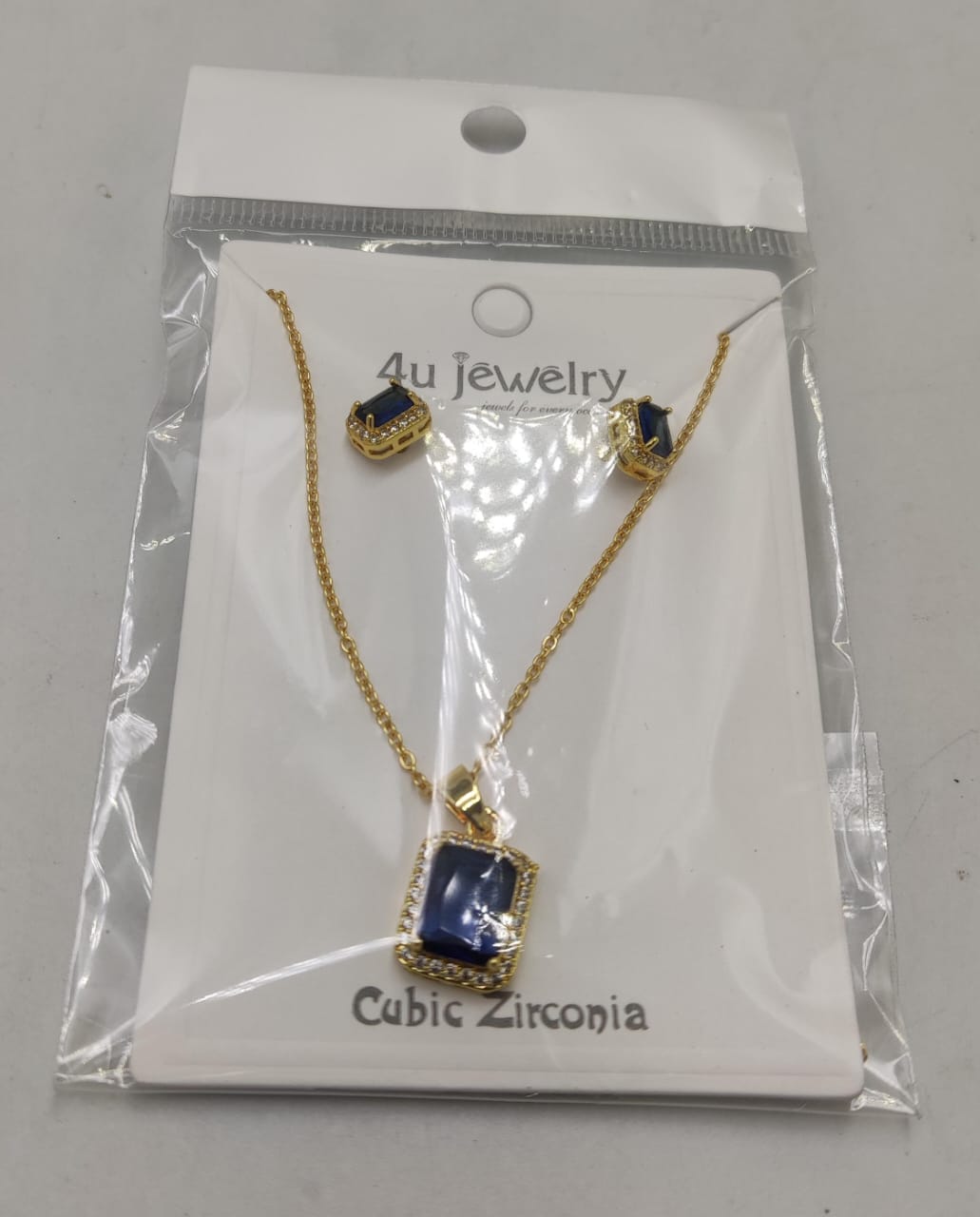 Royal Gemstone Necklace Set - Zambeel