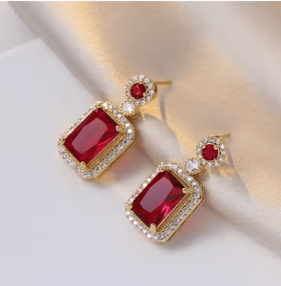 Royal Gemstone Necklace Set - Zambeel