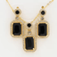 Royal Gemstone Necklace Set - Zambeel