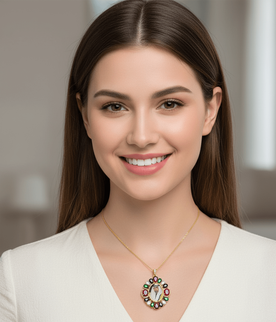 Royal Heritage Custom Photo Necklace - Zambeel