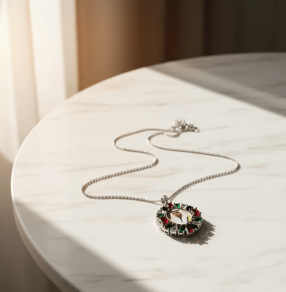 Royal Heritage Custom Photo Necklace - Zambeel