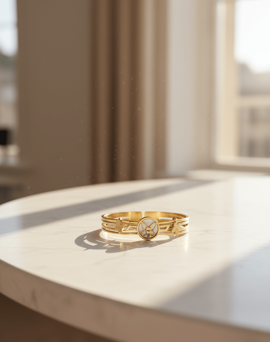 Royal Wing Butterfly Bangle - Zambeel