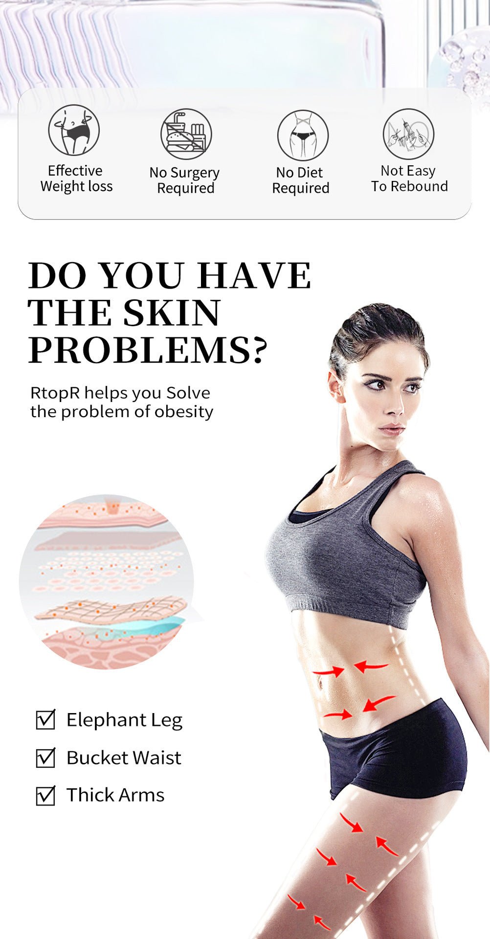 RtopR Mango Slimming Cream Body Cream - Zambeel