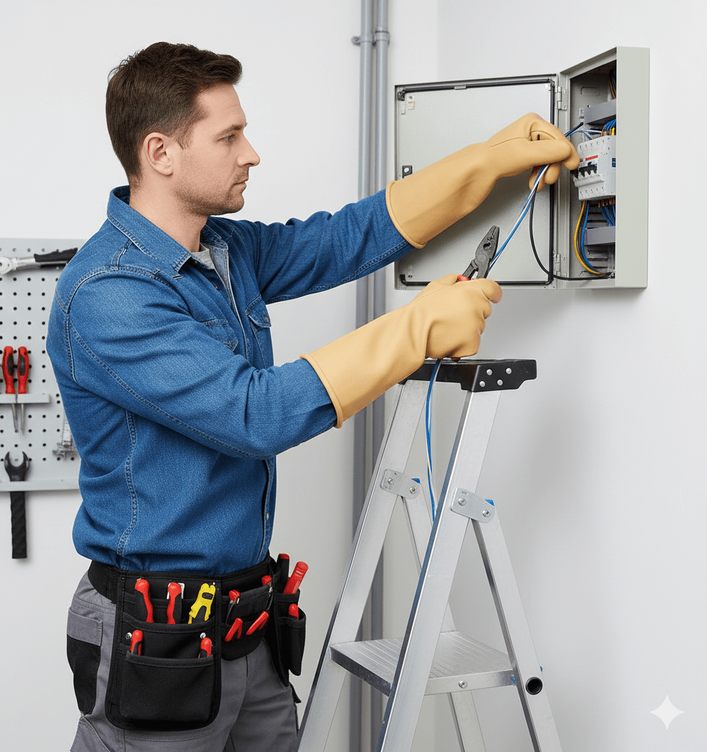 Rubber Safety Gloves - Zambeel