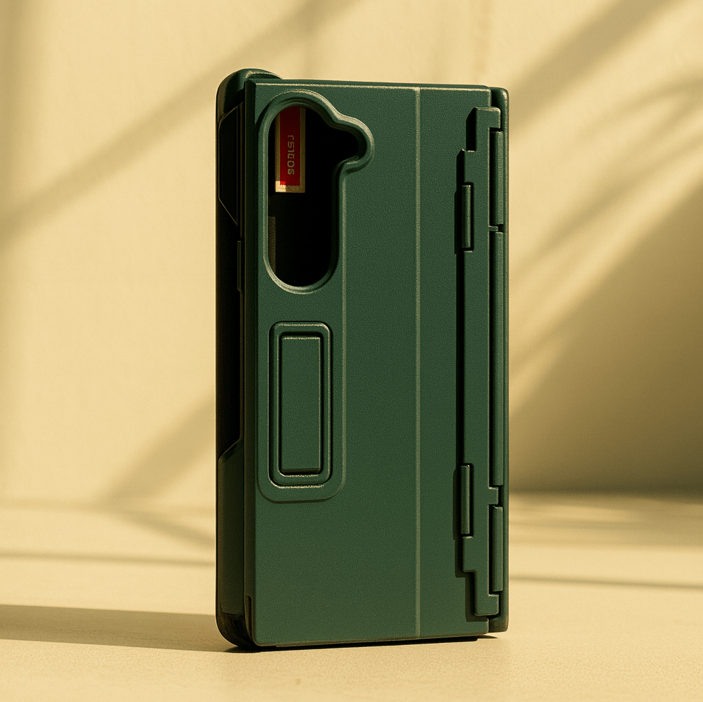 Rugged Fold‑Away Kickstand Armor Case - Zambeel