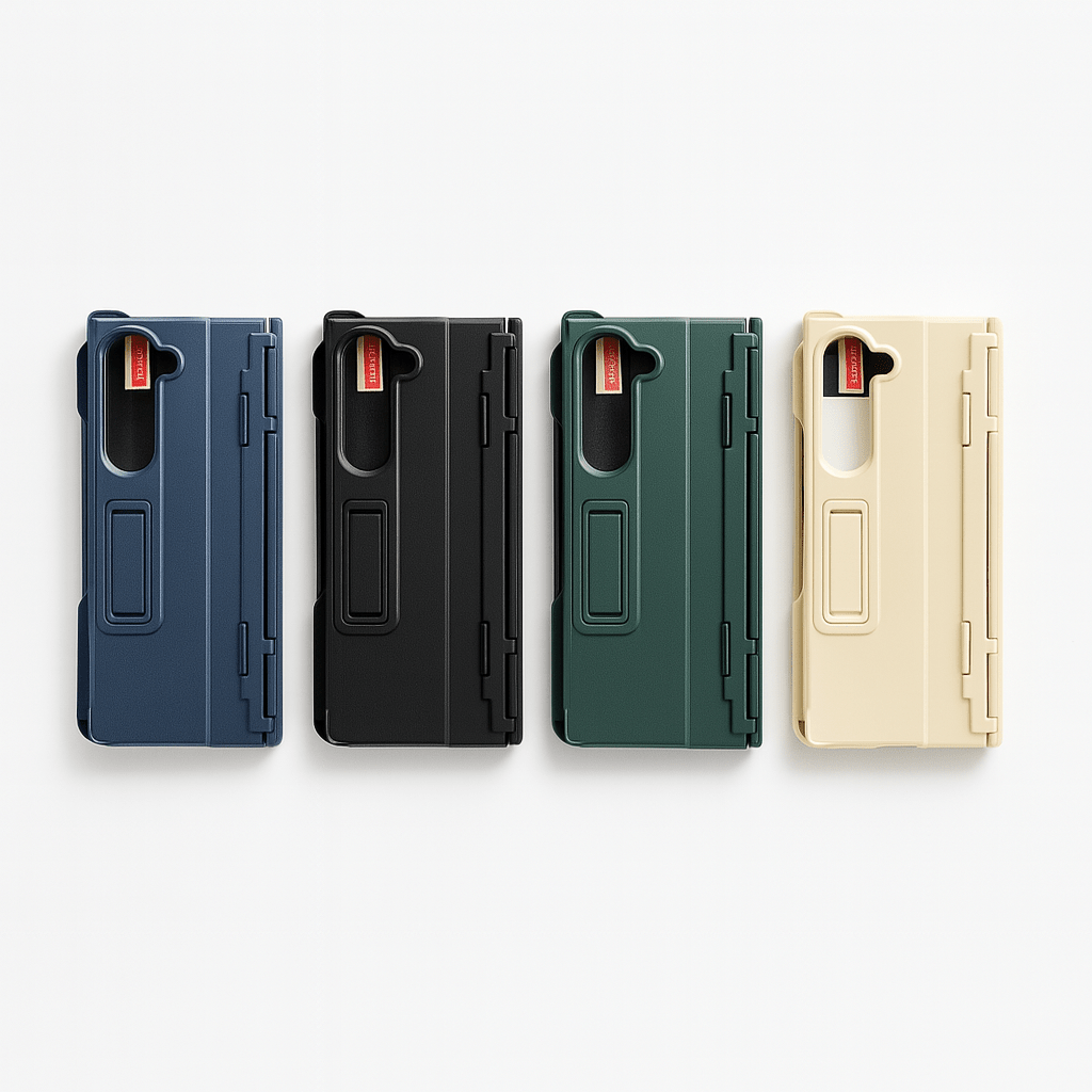Rugged Fold‑Away Kickstand Armor Case - Zambeel