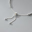 S925 Sterling Silver Light Bead Adjustable Bracelet - Zambeel