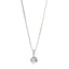 S925 Sterling Silver Solitaire Necklace Female Light Luxury And Simplicity Temperament - Zambeel