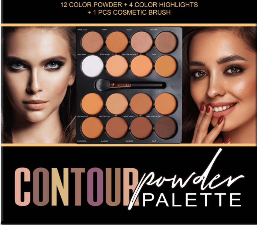 Sacha Mate - 8 Colors Contour Palette (Original) - Zambeel
