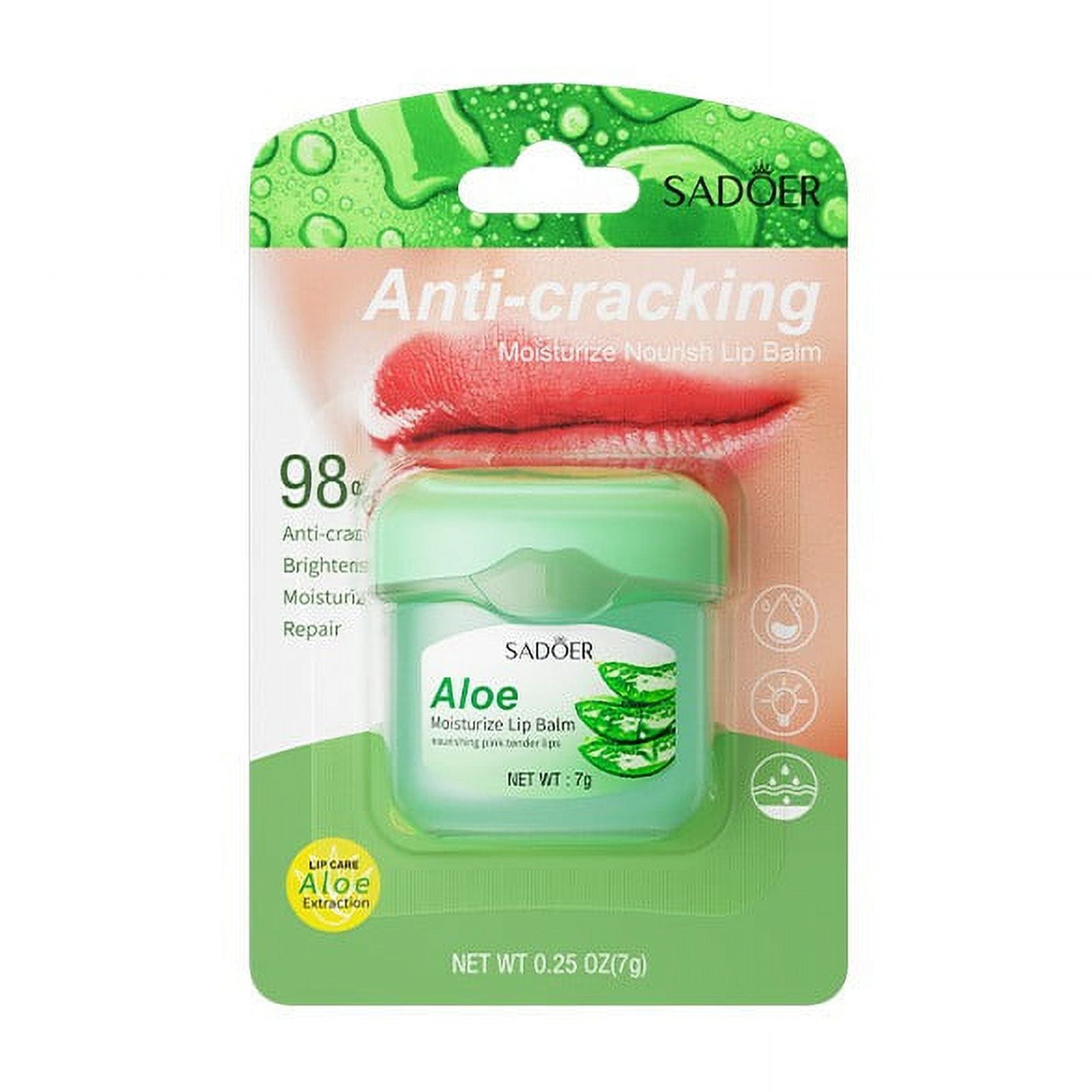 Sadoer - Aloe Moisturize Lip Balm - Zambeel
