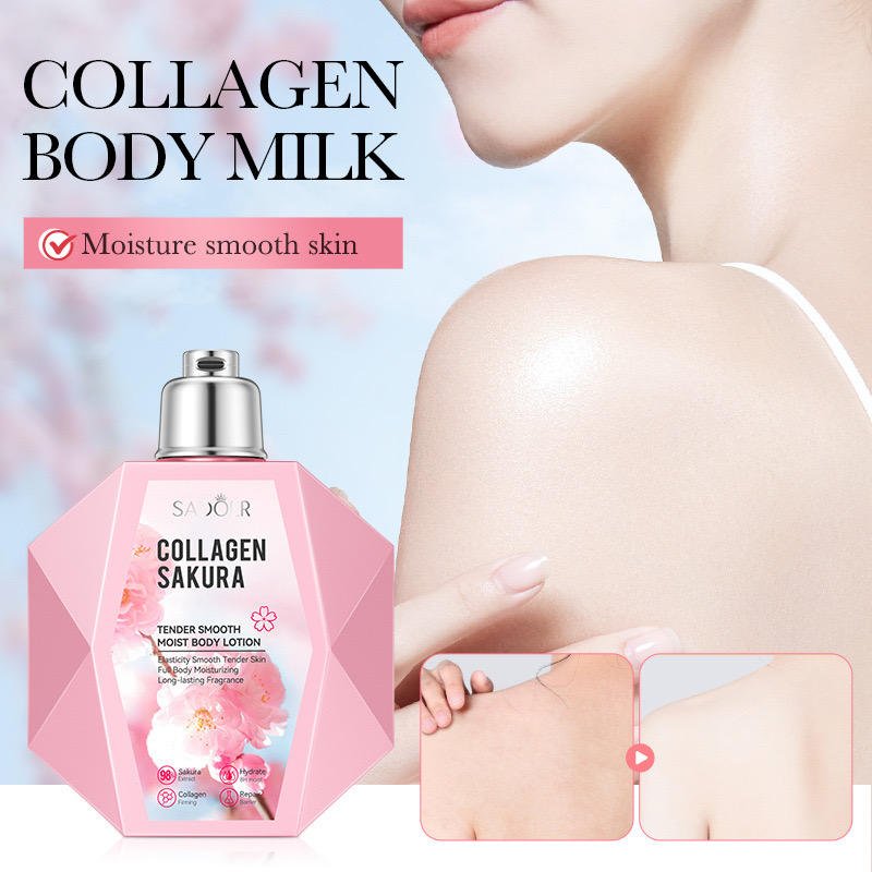 SADOER - Collagen Sakura Body Lotion (Original) - Zambeel