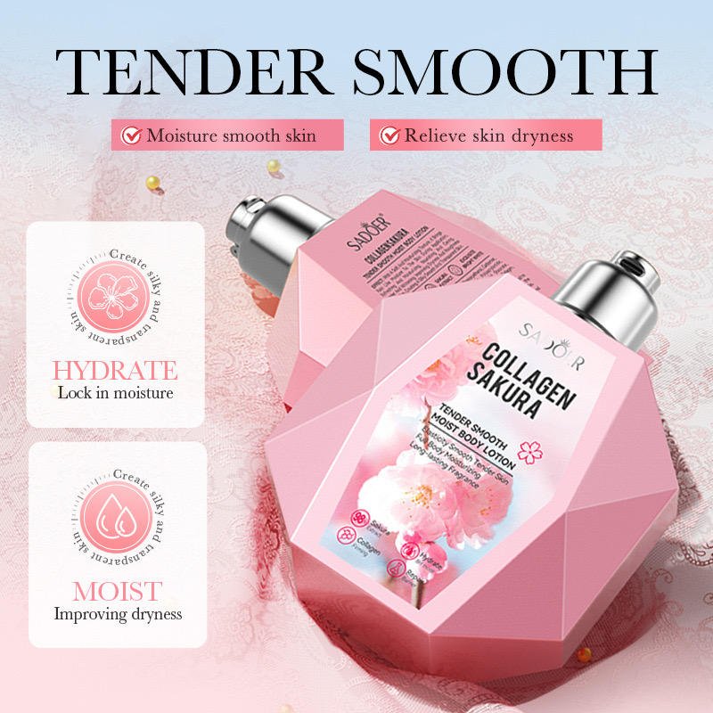 SADOER - Collagen Sakura Body Lotion (Original) - Zambeel