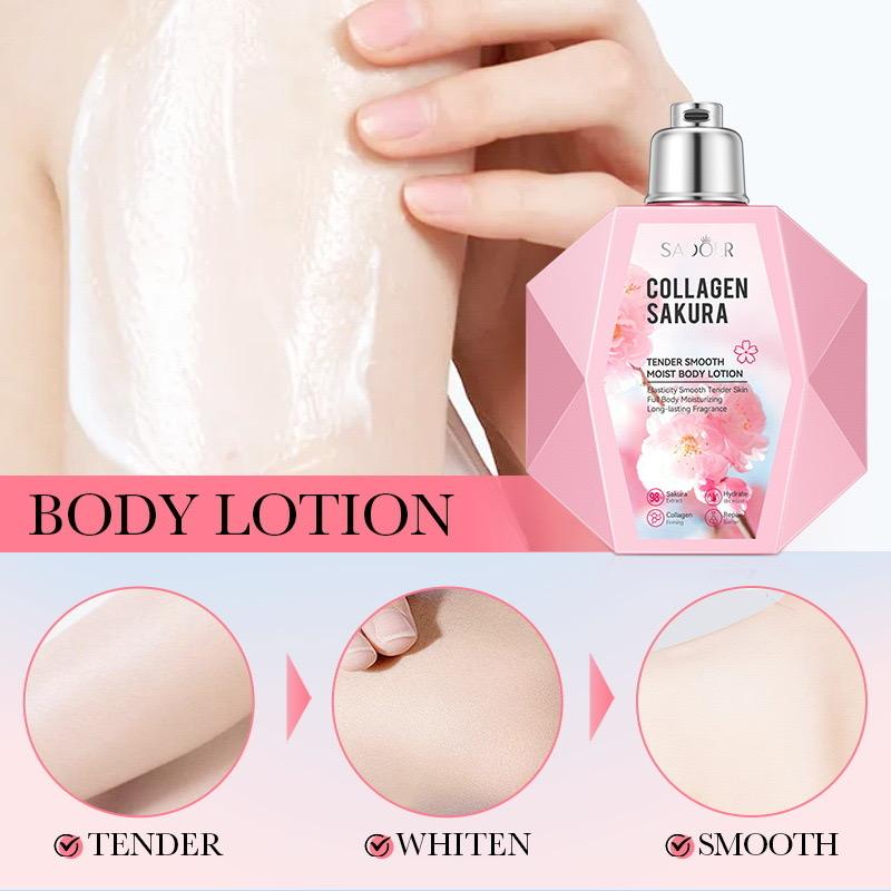 SADOER - Collagen Sakura Body Lotion (Original) - Zambeel