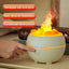 Salt Stone Simulation Flame Aromatherapy Machine - Zambeel