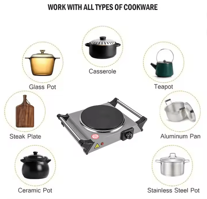 Sanook SML - Portable Electric Stove - Zambeel