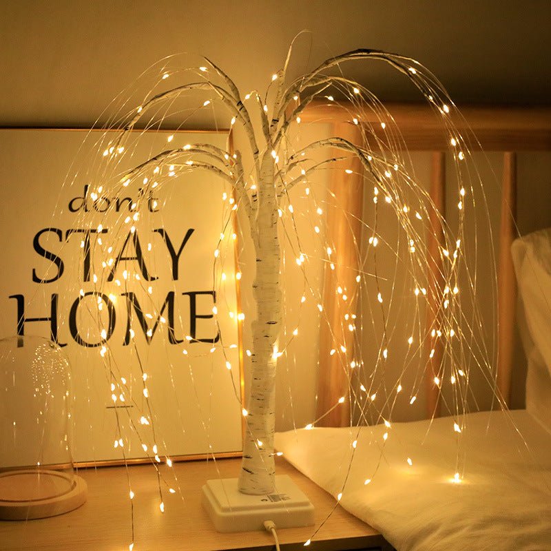 Scene Arrangement Illusion Copper Wire Lights Decorative Night Light - Zambeel