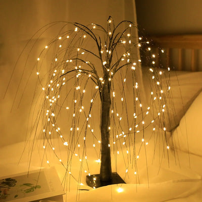Scene Arrangement Illusion Copper Wire Lights Decorative Night Light - Zambeel