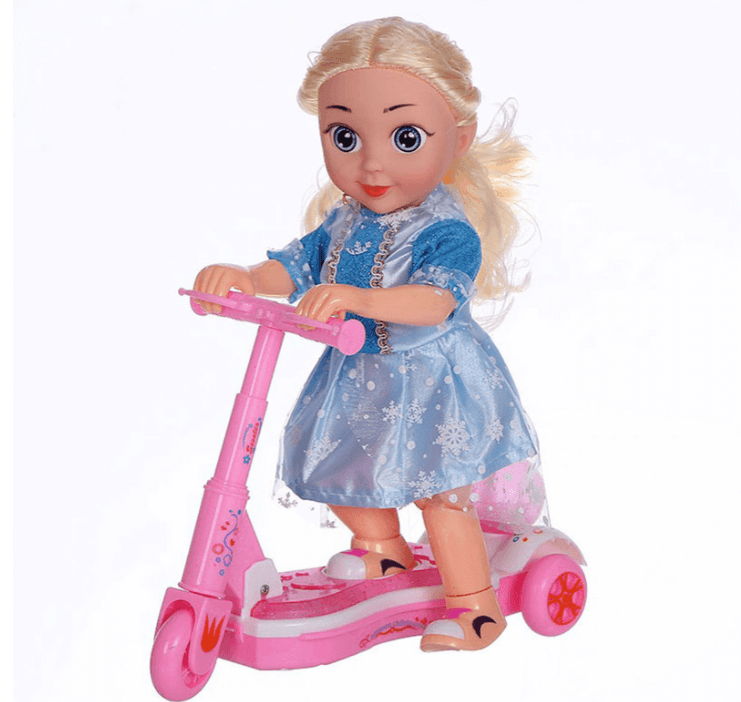 Scooter Riding Doll - Zambeel