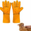 Scratch Protection Leather Gloves - Zambeel