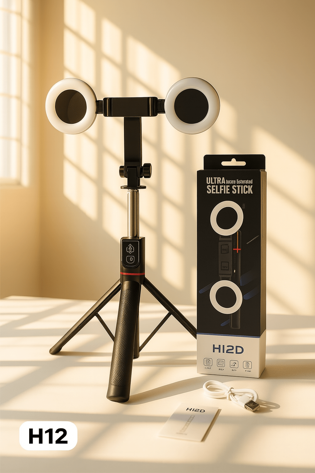 Selfie Stick with Grip Handle - Zambeel