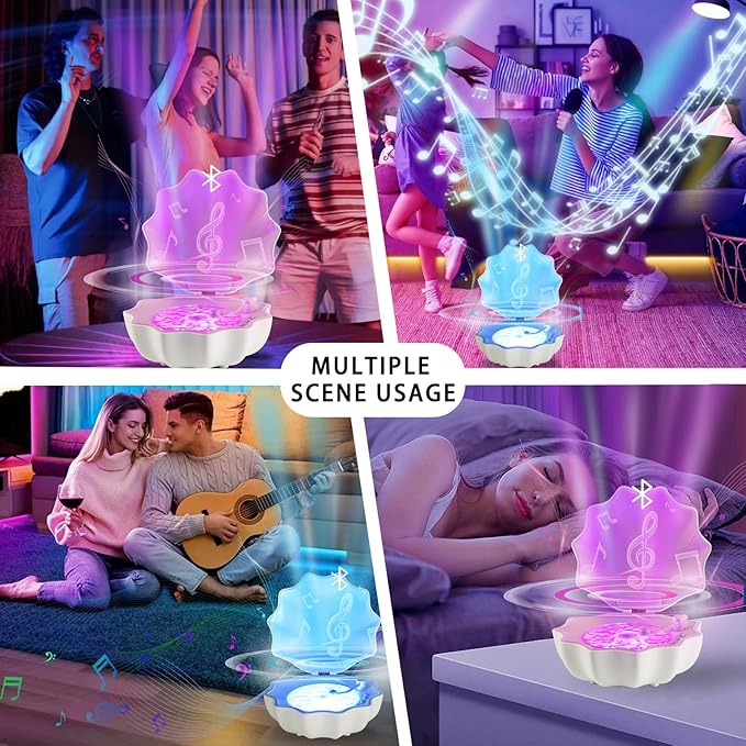 Shell Lamp with Bluetooth Speaker - Zambeel