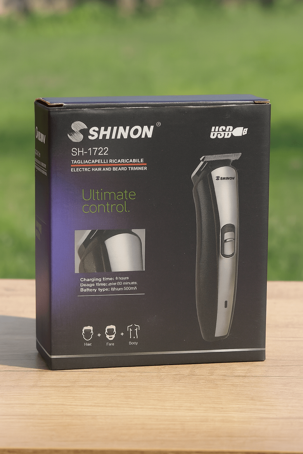 Shinon - Electric Hair and Beard Trimmer - Zambeel
